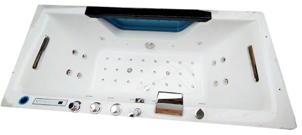 BPS-koupelny Hydromasážní vana HYD-CA938 182x82 s ohřevem vody
