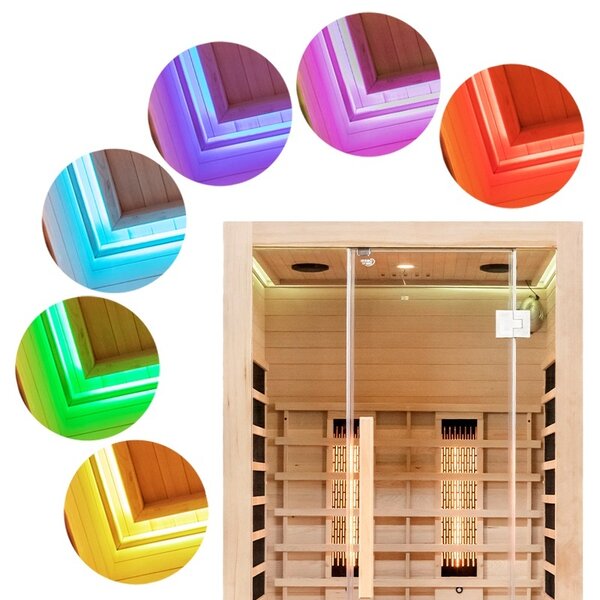 BPS-koupelny Infrasauna Relax HYD-2910 120x105, 2-3 osoby