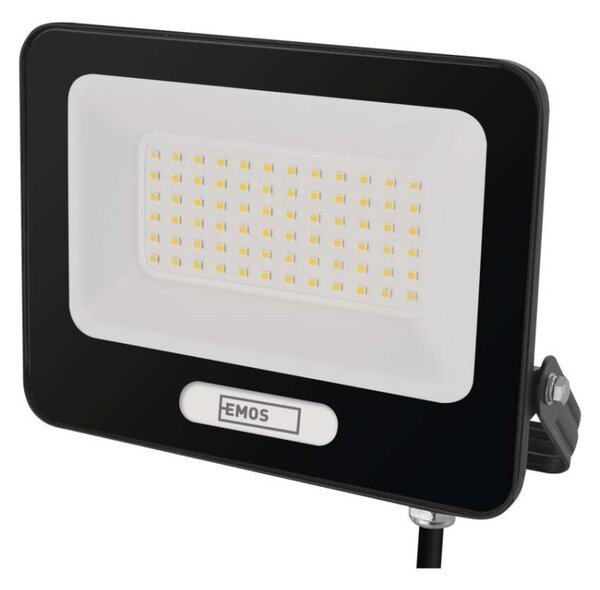 EMOS LED reflektor GLARO 50W, černý, IP65, 5000 lm, neutrální bílá 1531224400