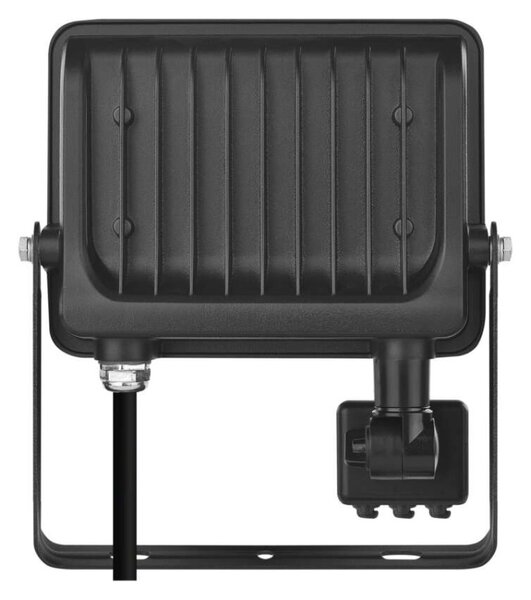 EMOS LED reflektor GLARO s pohybovým čidlem, 30 W, černý, IP54, 3000 lm, neutrální bílá 1531233400