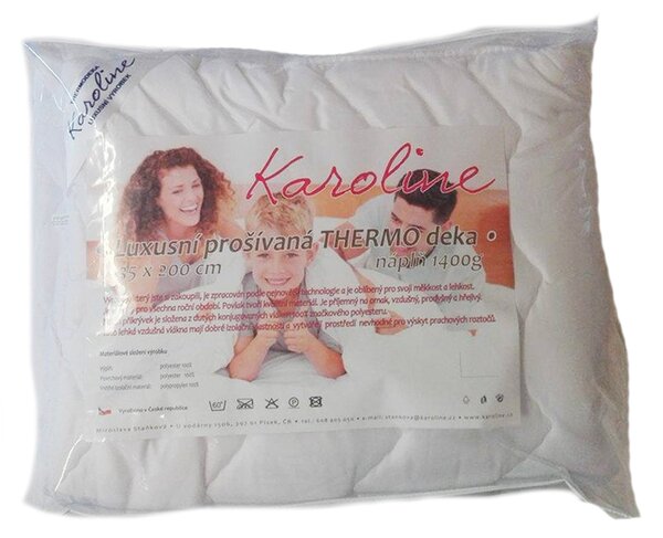 Karoline (Staňková) Luxusní francouzská přikrývka thermo zimní Karoline 200x200 cm /2900g