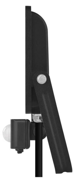 EMOS LED reflektor GLARO s pohybovým čidlem, 30 W, černý, IP54, 3000 lm, neutrální bílá 1531233400