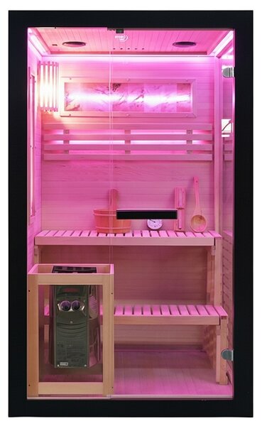BPS-koupelny Finská sauna Relax HYD-6717 120x120, 2 osoby