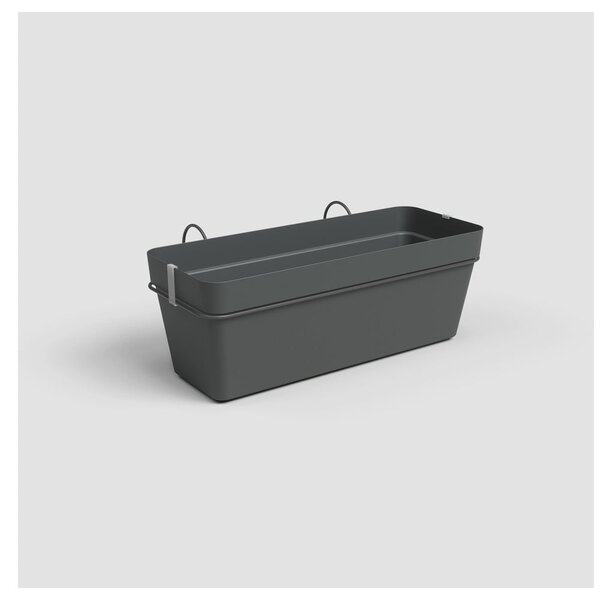 Závěsný samozavlažovací truhlík z recyklovaného plastu 50 cm Capri – Artevasi