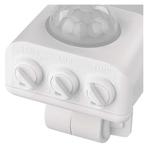 EMOS LED reflektor GLARO s pohybovým čidlem, 30 W, bílý, IP54, 3000 lm, neutrální bílá 1531233401