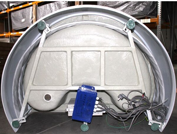 BPS-koupelny Hydromasážní box HYD-Bella 125, 125x90 bez sauny