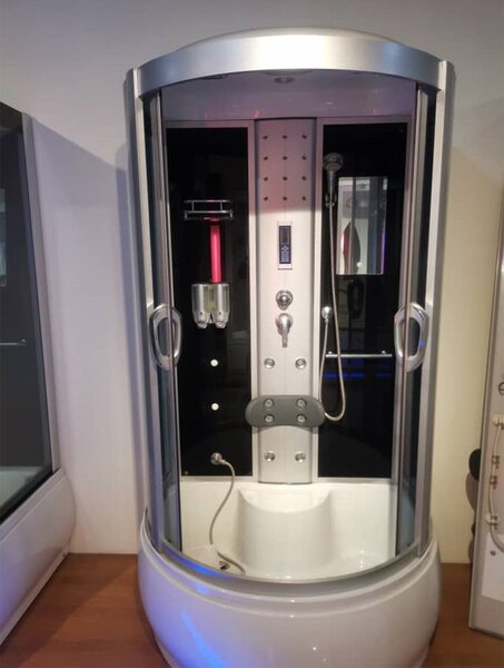 BPS-koupelny Hydromasážní box HYD-Bella 125, 125x90 bez sauny