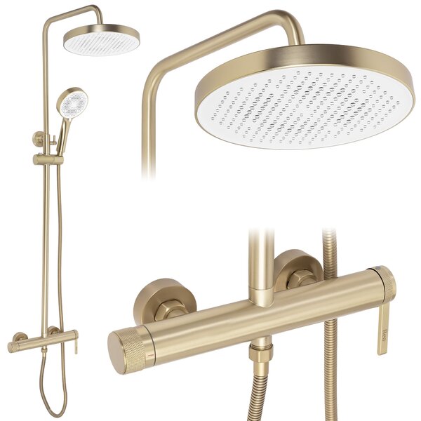 Rea, Sprchový set Rea Grace Brush Gold, REA-P4401