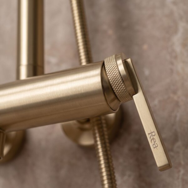 Rea, Sprchový set Rea Grace Brush Gold, REA-P4401