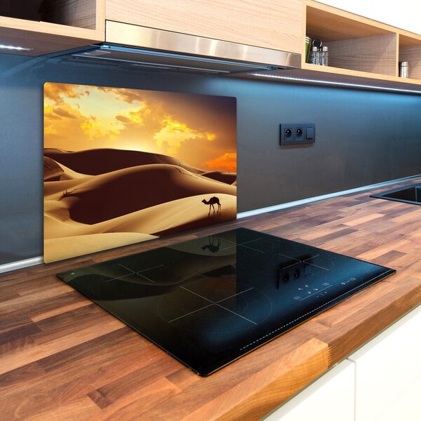 Kuchyňská deska skleněná Velbloud Sahara pl-ko-80x52-f-62618383
