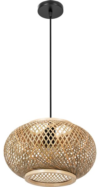 Toolight Toolight, stropní svítidlo ve stylu Boho 1xE27 APP1247-1CP, přírodní, OSW-01410