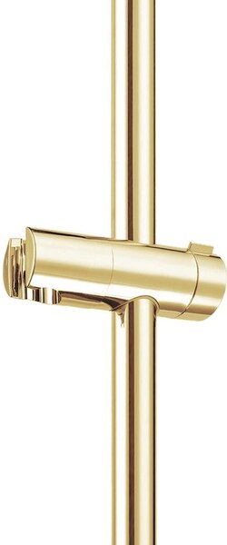 Tutumi Rea příslušenství, sprchový sloup s držákem ruční sprchy 70cm, zlatá, REA-P5981