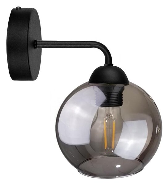 Nástěnné svítidlo OSMO 1xE27/60W/230V černá