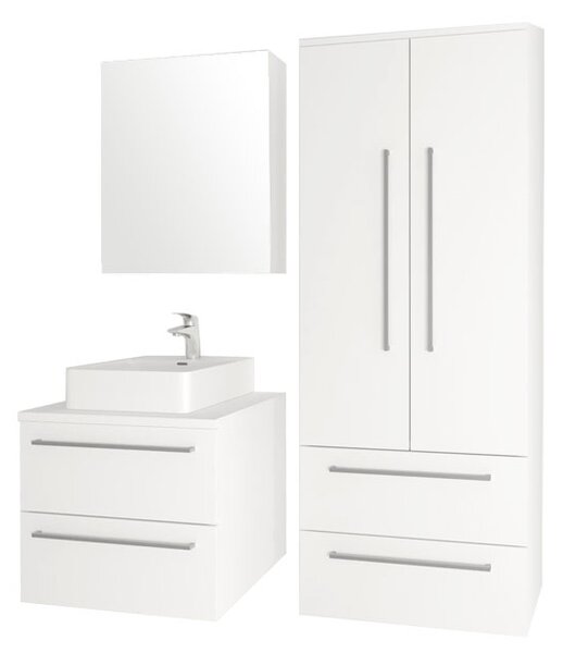 Mereo Mereo, Bino, koupelnová skříňka 121 cm, bílá, CN673S