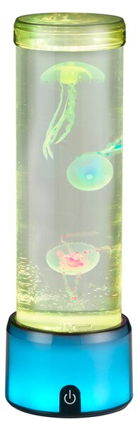 Stolní lampa MEDUSA šedá/průhledná