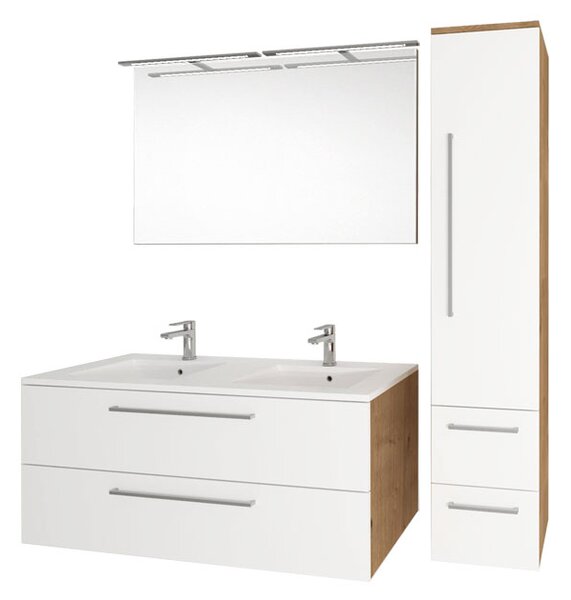 Mereo Mereo, Bino, koupelnová skříňka 121 cm, bílá, CN673S