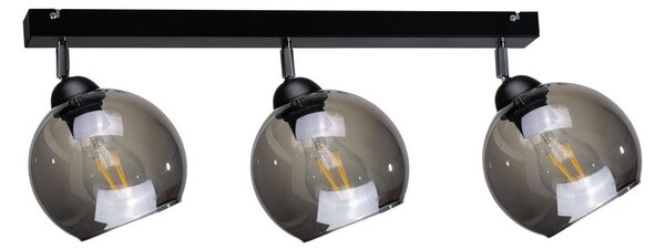 Bodové svítidlo UNO 3xE27/60W/230V černá