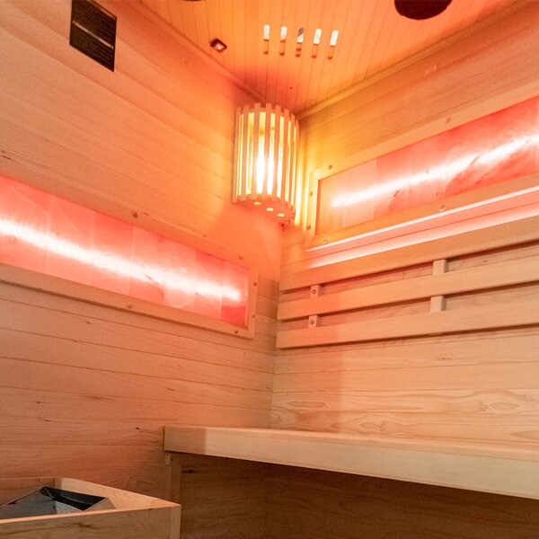 BPS-koupelny Finská sauna Relax HYD-6192 120x120, 2 osoby
