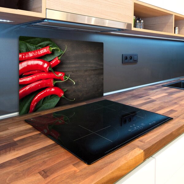 Kuchyňská deska velká skleněná Chilli pl-ko-80x52-f-68584062