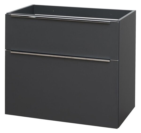 Mereo Mereo, Mailo, koupelnová skříňka 81 cm, bílá, dub, antracit, CN531S
