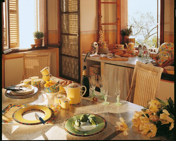 Villeroy&Boch Villeroy & Boch Twist Alea Limone šálek s podšálkem