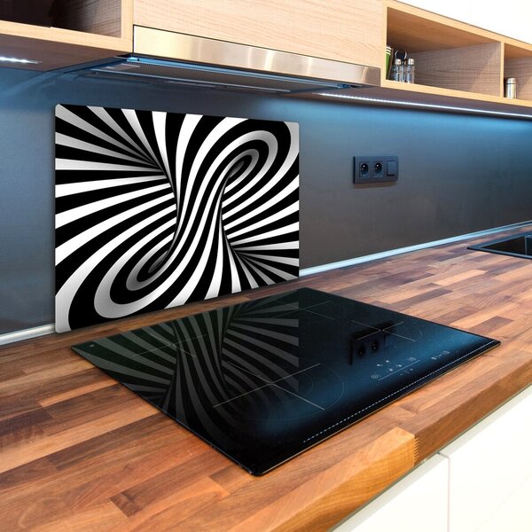 Kuchyňská deska skleněná Abstrakce vír pl-ko-80x52-f-69442536