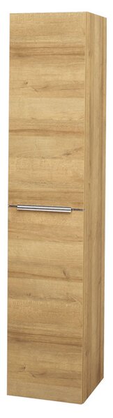 Mereo Mereo, Mailo, koupelnová skříňka vysoká 170 cm, chrom madlo, CN524LP