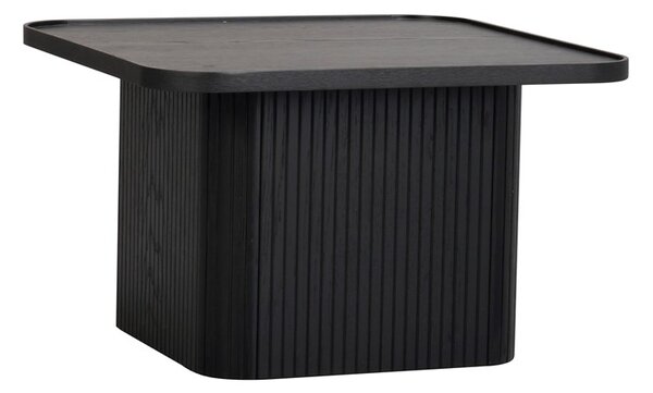 Černý dubový konferenční stolek Rowico Andy M, 60 cm