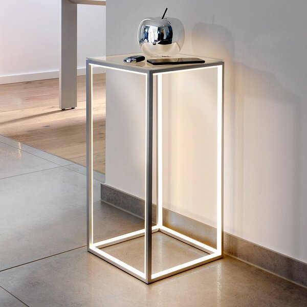 Osvětlený servírovací stolek Delux 60 cm vysoký