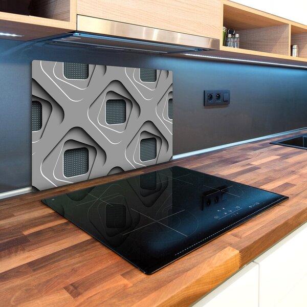 Deska na krájení skleněná Abstrakce 3D pl-ko-80x52-f-73228610