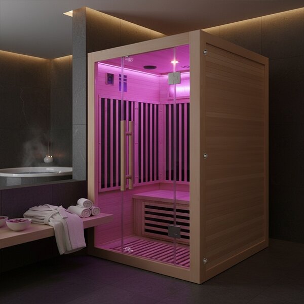 BPS-koupelny Infrasauna Relax HYD-6710 120x105, 2-3 osoby