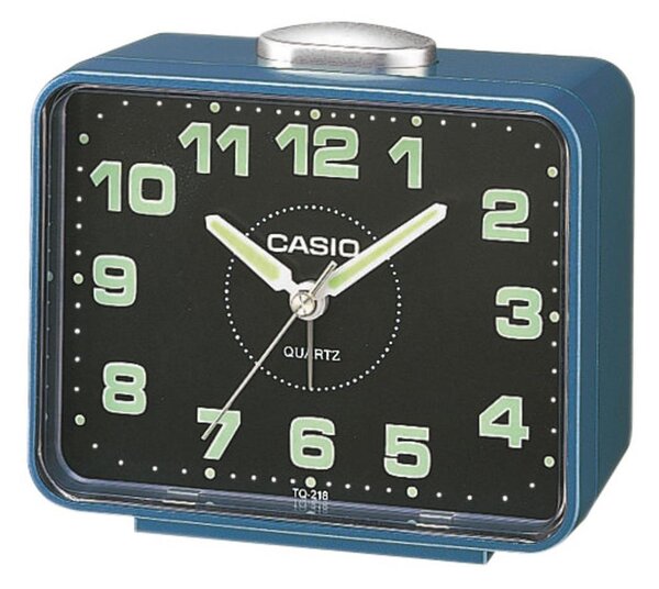 Casio - Budík 1xLR14 modrá/černá