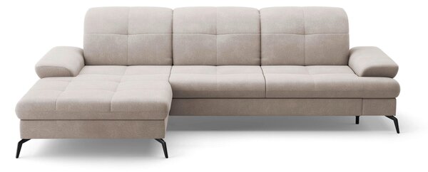 ROHOVÁ SEDAČKA, textil, šedobéžová Sit & More - Sedací soupravy, Online Only