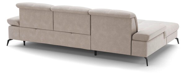 ROHOVÁ SEDAČKA, textil, šedobéžová Sit & More - Sedací soupravy, Online Only