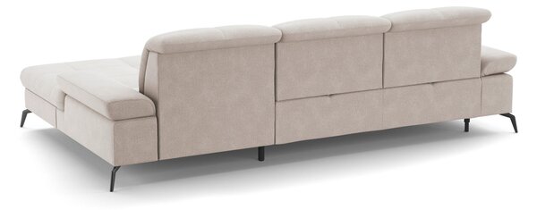 ROHOVÁ SEDAČKA, textil, šedobéžová Sit & More - Sedací soupravy, Online Only