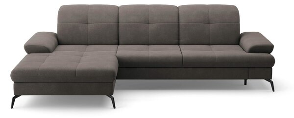 ROHOVÁ SEDAČKA, textil, barvy grafitu Sit & More - Sedací soupravy, Online Only
