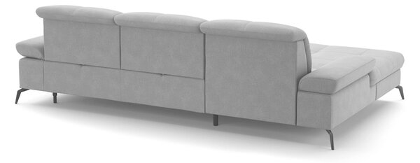 ROHOVÁ SEDAČKA, textil, šedá Sit & More - Sedací soupravy, Online Only
