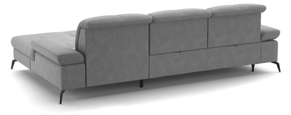 ROHOVÁ SEDAČKA, textil, šedá Sit & More - Sedací soupravy, Online Only