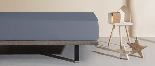 Velfont Aura 2v1 matracový chránič a prostěradlo Barva: tmavě šedá, Rozměr: 90 x 200 cm