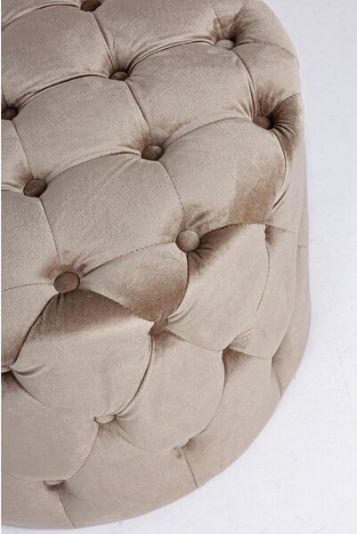 Taupe taburet Lorella – Yes Everyday