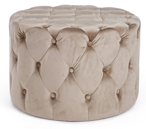 Taupe taburet Lorella – Yes Everyday