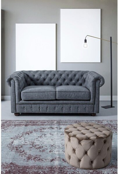 Taupe taburet Lorella – Yes Everyday