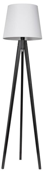 Stojací lampa CONE 1xE27/60W/230V wenge bílá