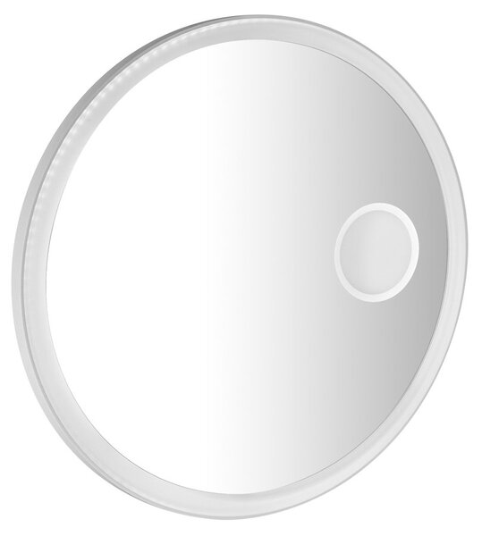 Sapho FLOAT kulaté LED podsvícené zrcadlo ø 90cm, kosm.zrcátko, senzor, 3500-6500K, bílá