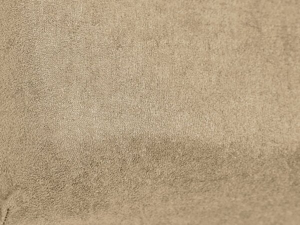 Froté prostěradlo do dětské postýlky cappuccino 60x120 cm