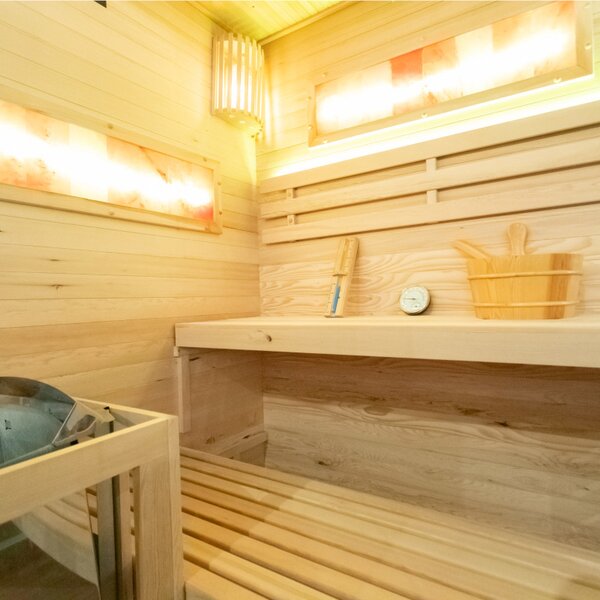 BPS-koupelny Finská sauna Relax HYD-6193 140x150, 3-4 osoby