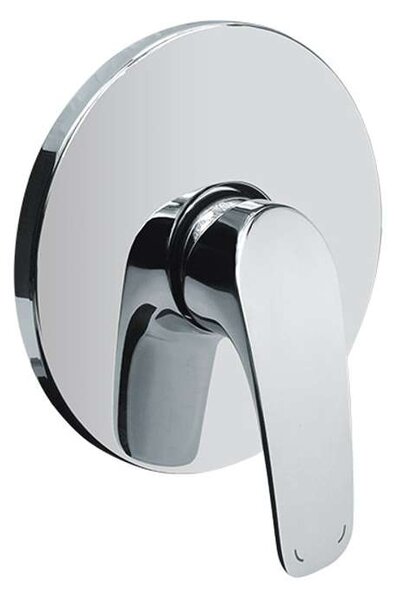 Mereo Mereo, Sprchová podomítková baterie Eve, bez přepínače, Mbox, chrom, CBV60105A