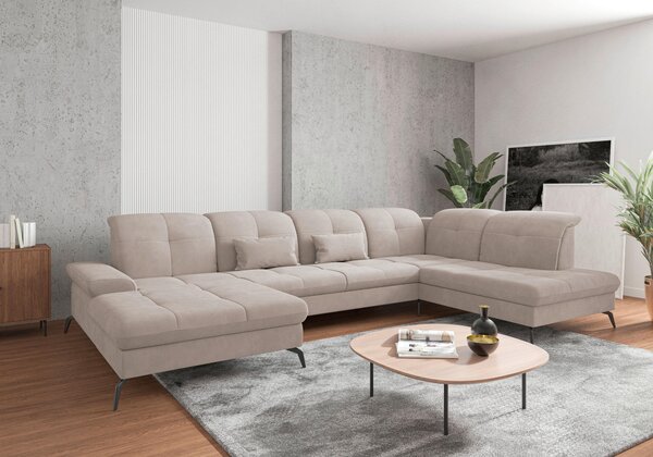 SEDACÍ SOUPRAVA, textil, šedobéžová Sit & More - Sedací soupravy, Online Only