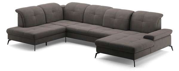 SEDACÍ SOUPRAVA, textil, barvy grafitu Sit & More - Sedací soupravy, Online Only