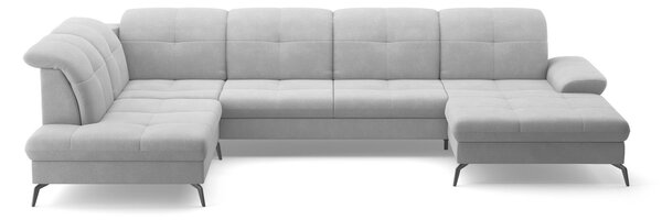SEDACÍ SOUPRAVA, textil, šedá Sit & More - Sedací soupravy, Online Only